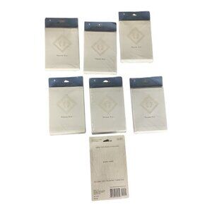 American Greetings Thank You Cards With Envelopes 7 Packs Footprint Design Blank